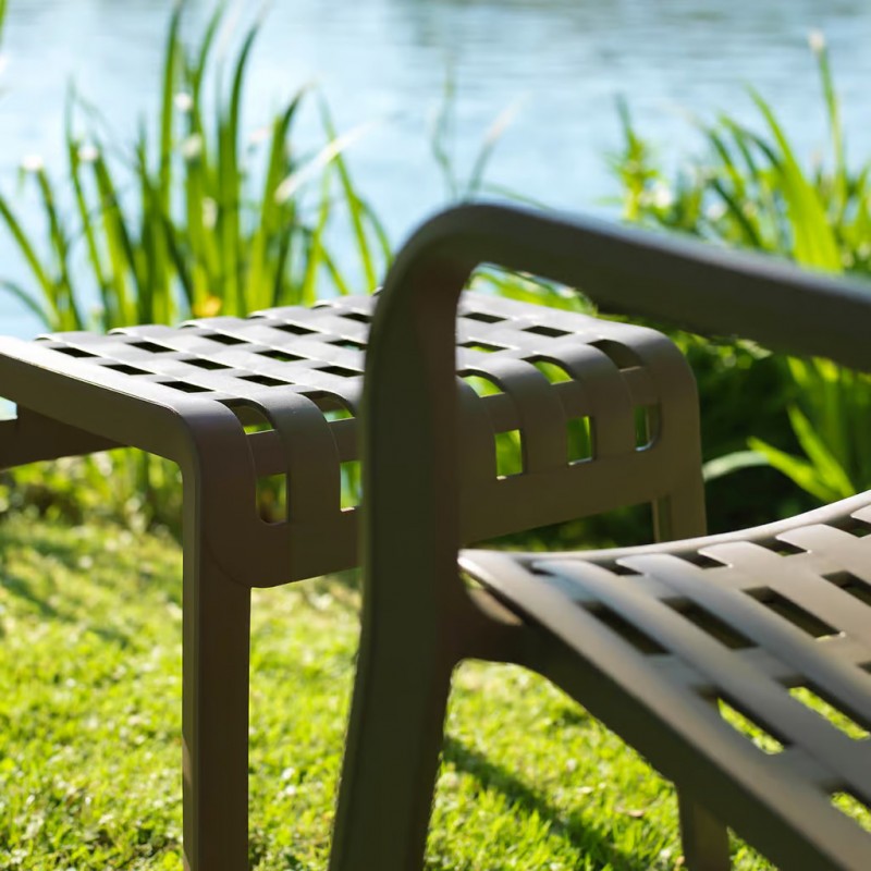 Sedie da esterno Poltrona Folio Tortora Nardi  72 x 113 x 92.5 cm Sedie da esterno Poltrona Folio Tortora Nardi  72 x 113 x 92.5 cm