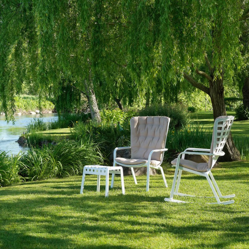 Sedie da esterno Poltrona Folio Bianca Nardi 72 x 113 x 92.5 cm Sedie da esterno Poltrona Folio Bianca Nardi 72 x 113 x 92.5 cm