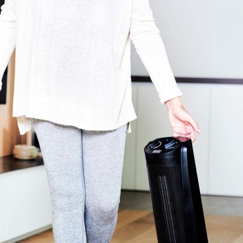 Termoventilatori Black + decker bxsh2002e termoventilatore 2000w plastic