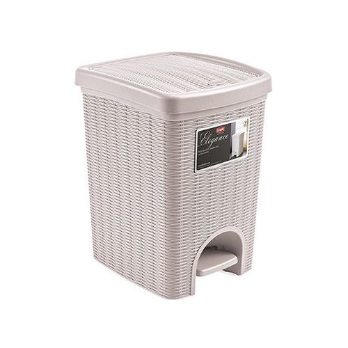 Pattumiere Pattumiera elegance coperchio a pedale 20 lt cipria Stefanplast