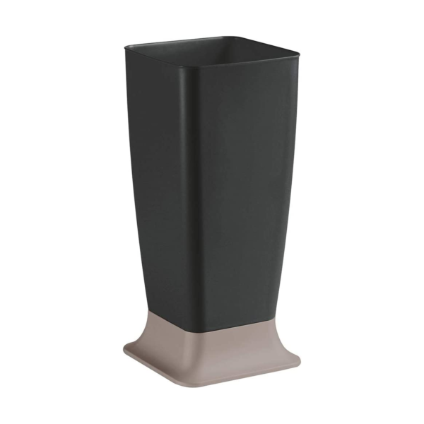 Complementi d'arredo Portaombrelli Zeus antracite e tortora h55x25x25 cm stefanplast