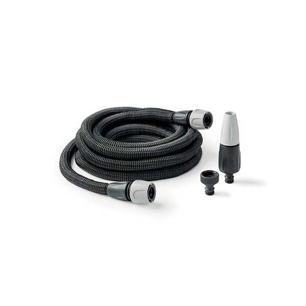 Materiale per irrigazione Tubo auto-estensibile in tessuto made in italy aquapop grey easy 30 mt