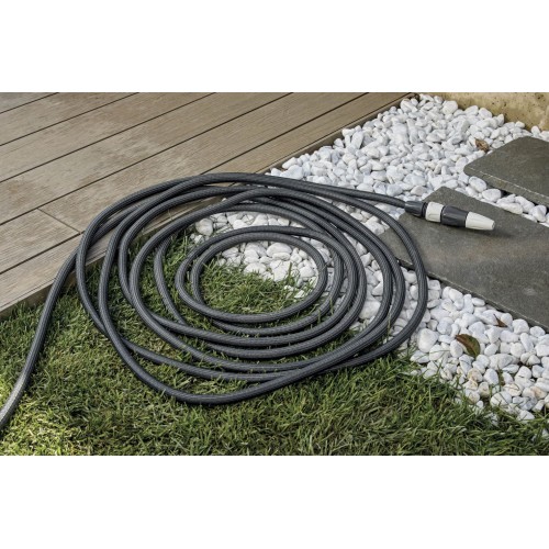 Materiale per irrigazione Tubo auto-estensibile in tessuto made in italy aquapop grey easy 30 mt