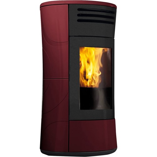Stufe a pellet Edilkamin Stufa a pellet Cherie Up H Bordeaux