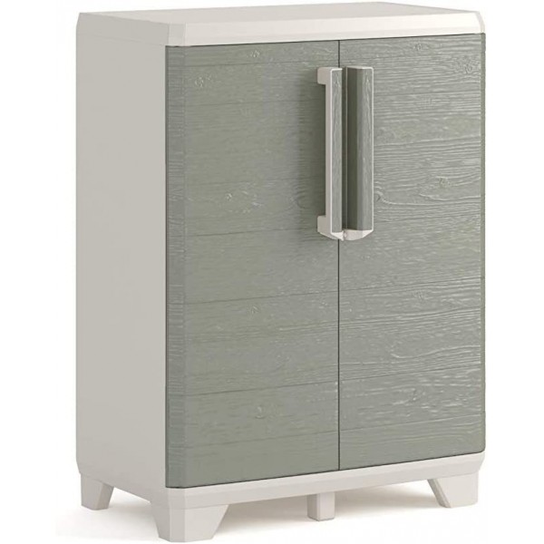 Armadi da esterno Armadio Basso in Resina 68x39x97 cm Keter