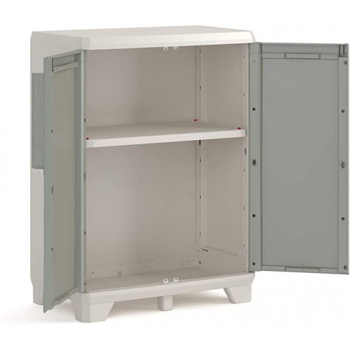 Armadi da esterno Armadio Basso in Resina 68x39x97 cm Keter