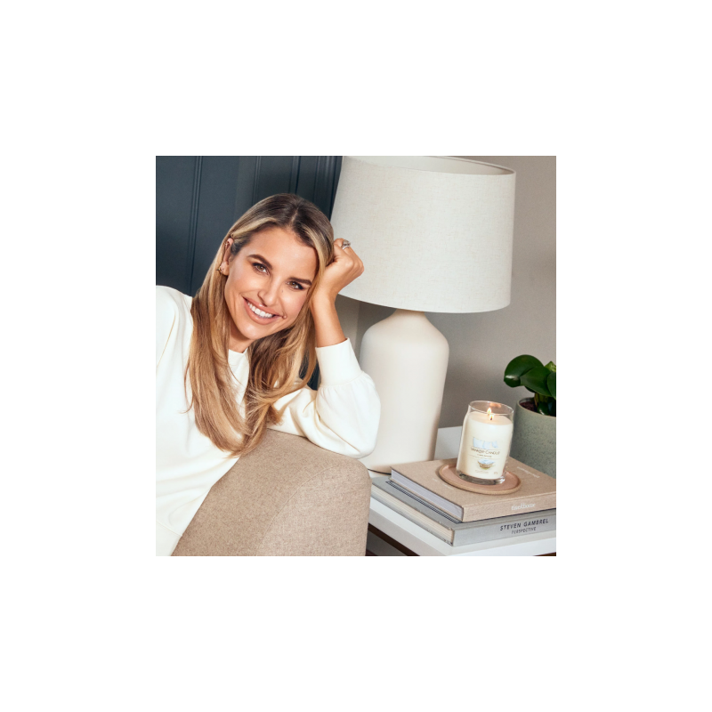 Candele profumate Candela a 2 stoppini Clean Cotton Yankee Candle 567g