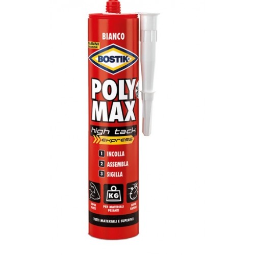 Siliconi Bostik poly max colla di montagigio e sigillante universale 425 gr d6118