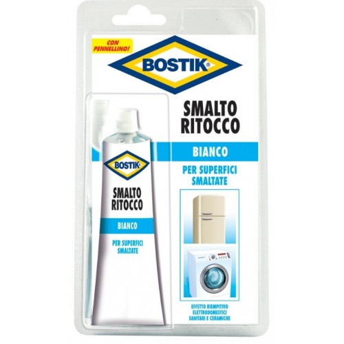 Smalti per esterni Bostik smalto ritocco liquido bianco per smalti e lacche 65 ml d2449