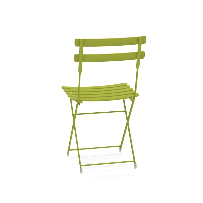 Sedie da esterno Sedia pieghevole in acciaio 42.5x43x81cm Verde Arc en ciel Sedie da esterno Sedia pieghevole in acciaio 42.5x43x81cm Verde Arc en ciel