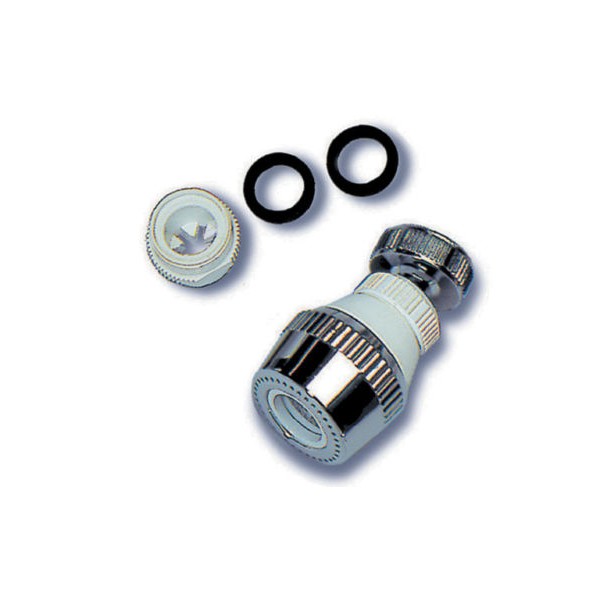 Materiale idraulico Cannuccia rompigetto con aereatore art. 9470/crbl economizzatore acqua rubinetto