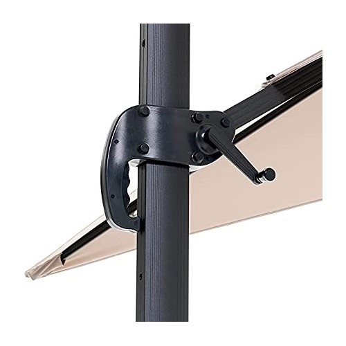 Ombrelloni Ombrellone verso retrattile 3x2 ecrù