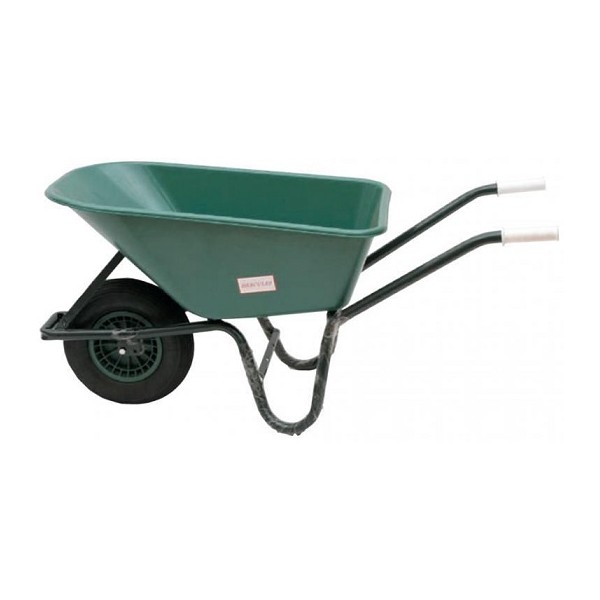 Attrezzi da giardino Carriola hercules in polipropilene con vasca portata 100lt per giardinaggio