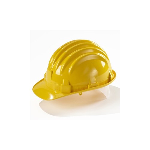 Utensili manuali Casco giallo protettivo elmetto in polietilene protezione sicurezza lavoro