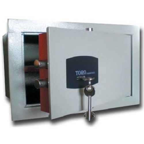 Serrature Cassaforte a muro blindata toro in acciaio 8 mm con serratura cm 36x20x24h