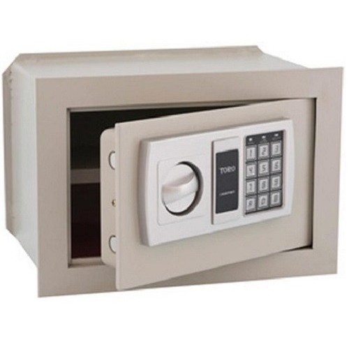 Serrature Cassaforte a muro digitale blindata toro acciaio 6 mm con serratura cm 32x20x22h