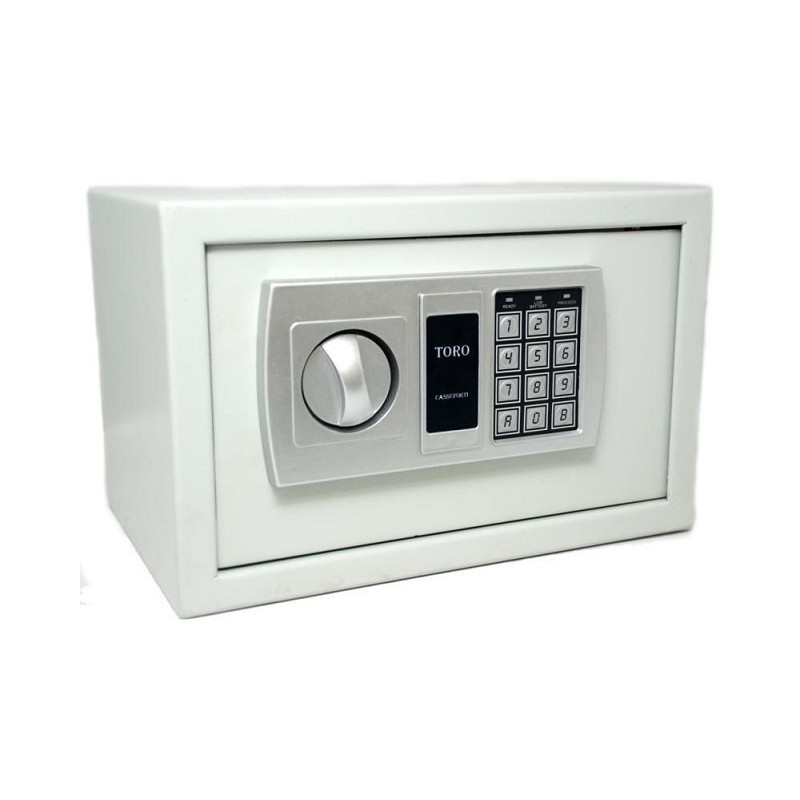 Casseforti a muro Cassaforte elettronica a muro blindata toro hotel 36x20x24h cm in acciaio 5 mm Casseforti a muro Cassaforte elettronica a muro blindata toro hotel 36x20x24h cm in acciaio 5 mm