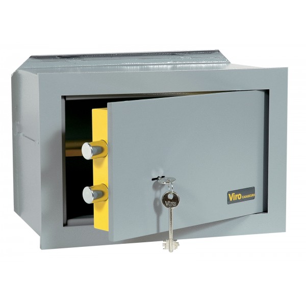 Serrature Cassaforte viro meccanica cm 36x20x24h acciaio 1 ripiano tesoretto sicurezza