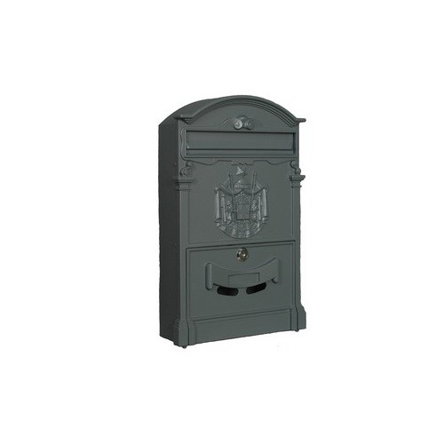 Serrature Cassetta allumuminio 260x90x410 mm regia posta grigio ghisa bricolage fai da te