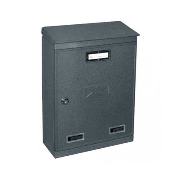 Utensili manuali Cassetta postale casellario evoluzione in lamiera grigio per interno esterno condominio