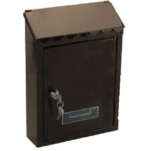 Utensili manuali Cassetta postale casellario portalettere garden marrone lettere interno esterno