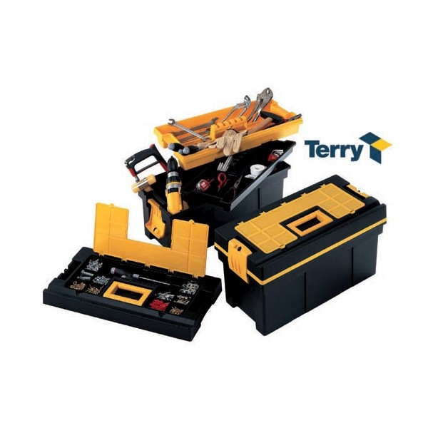 Utensili manuali Cassetta valigetta portautensili terry pro-tool 22/1 cm 57x27x29 per attrezzi