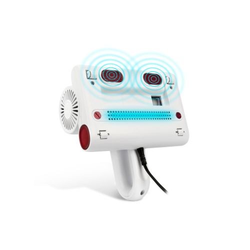 Elettrodomestici Aspirapolvere Battimaterasso AP21 con Capacità 0.4 litri Potenza 300W con Filtro Hepa, Lampada UV Colore Bianco