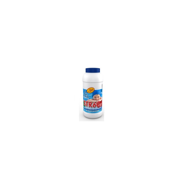 Pastiglie cloro piscine Cloro granulato str60 per piscina 1,2 kg disinfettante antibatterico cag chemical