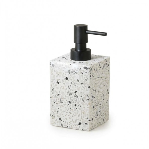 Dispenser sapone Dosasapone Zoe Marmo bianco