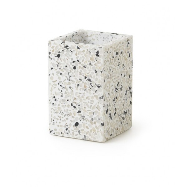 Portaspazzolini Portaspazzolini Zoe Marmo Bianco