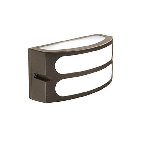 Applique Applique Griglia Linea Squba E27 Caffè