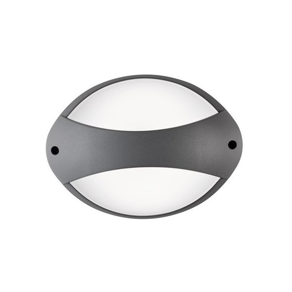 Applique Plafoniera Fascia Linea Cocoon 7W Led 4000k Grafite