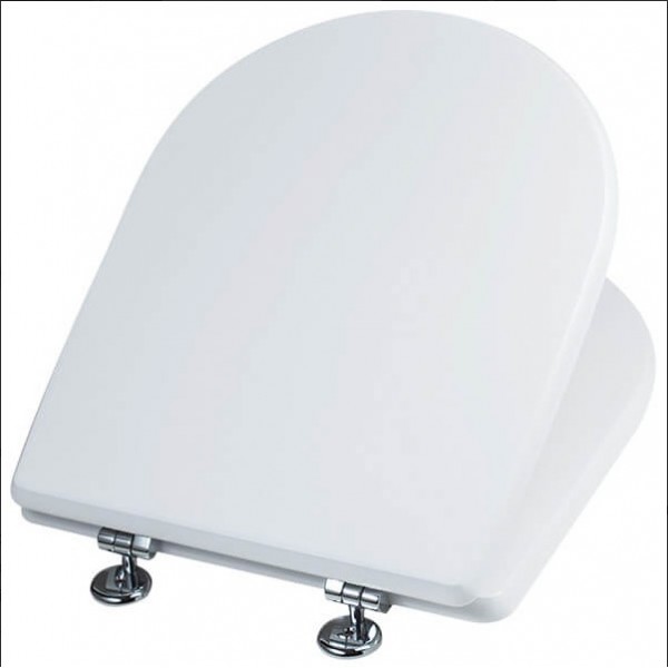 Copriwater Copriwater in Laccato in Mdf Modello Esedra 35.6 x 6 x 44 cm Bianco