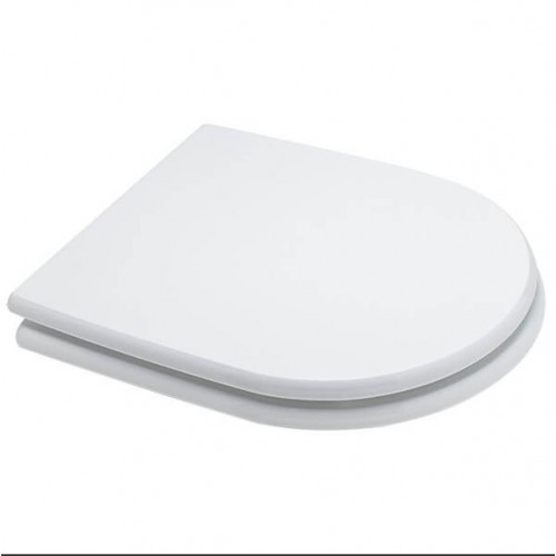 Copriwater Copriwater in Laccato in Mdf Modello Esedra 35.6 x 6 x 44 cm Bianco