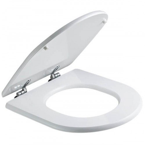 Copriwater Copriwater in Laccato in Mdf Modello Esedra 35.6 x 6 x 44 cm Bianco