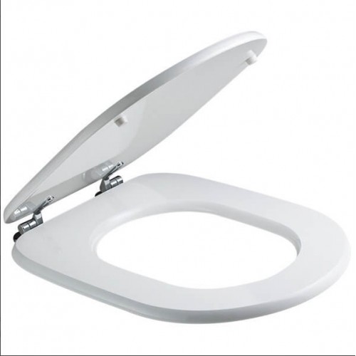 Copriwater Copriwater in Mdf Modello Sintesi 35 x 6 x 46 cm Bianco