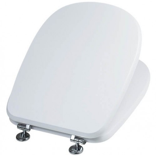 Copriwater Copriwater Laccato in Mdf modello Tesi 37 x 6 x 44 cm Bianco