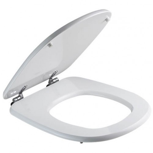 Copriwater Copriwater Laccato in Mdf modello Tesi 37 x 6 x 44 cm Bianco