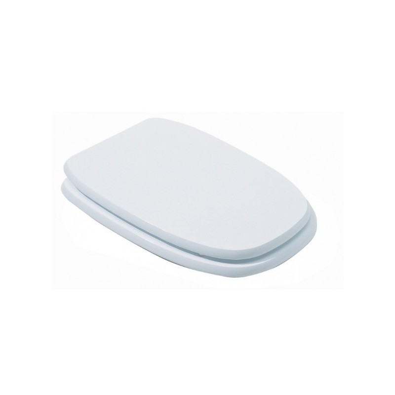 Copriwater Copriwater in legno Square Bianco 36 cm X 46 cm