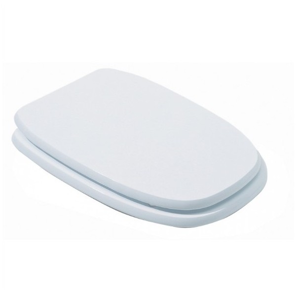 Copriwater Copriwater in legno Square Bianco 36 cm X 46 cm