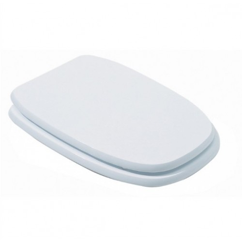 Copriwater Copriwater in legno Square Bianco 36 cm X 46 cm