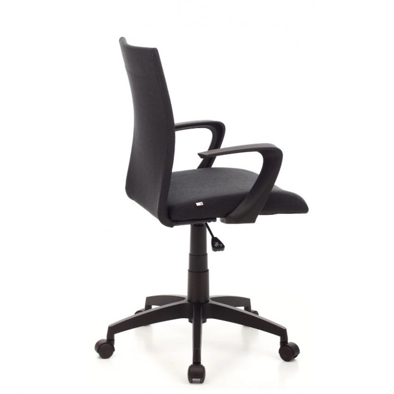 Sedie poltrone da ufficio Poltrona da ufficio Operativa 58 cm x 58 cm x H 93cm (99 cm) in Tessuto Milano Nera Sedie poltrone da ufficio Poltrona da ufficio Operativa 58 cm x 58 cm x H 93cm (99 cm) in Tessuto Milano Nera