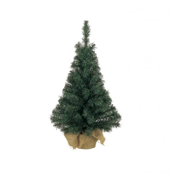 Alberi di Natale Everlands  Albero di Natale Jute Bag 90 cm, Diametro 46 cm