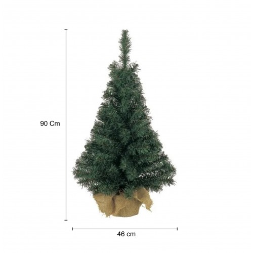 Alberi di Natale Everlands  Albero di Natale Jute Bag 90 cm, Diametro 46 cm