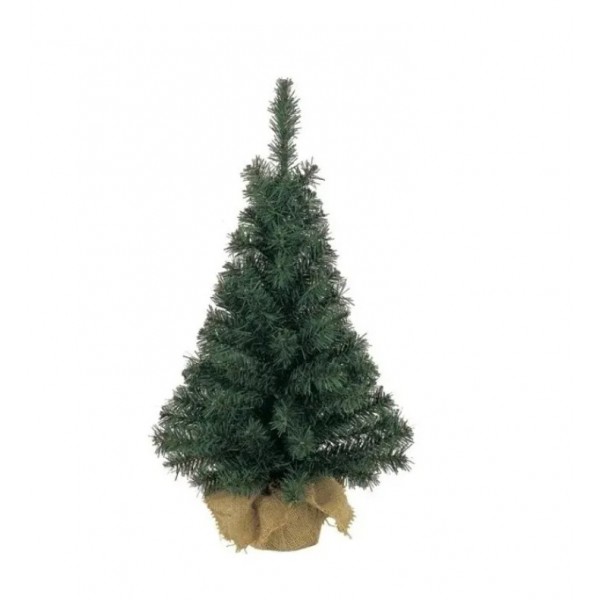 Alberi di Natale Everlands Albero di Natale Jute Bag 60 cm, Diametro 35 cm