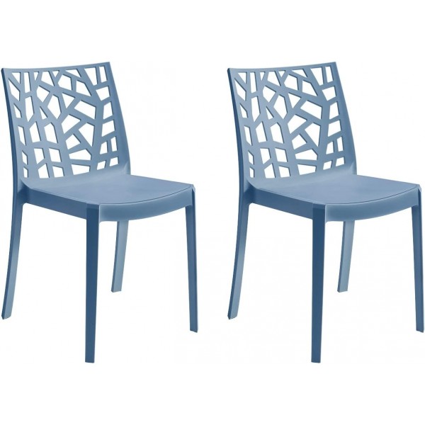 GLOUPIE Set 2 Sedie Matrix...