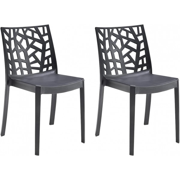 GLOUPIE Set 2 Sedie Matrix...