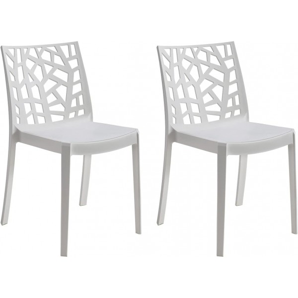 GLOUPIE Set 2 Sedie Matrix...