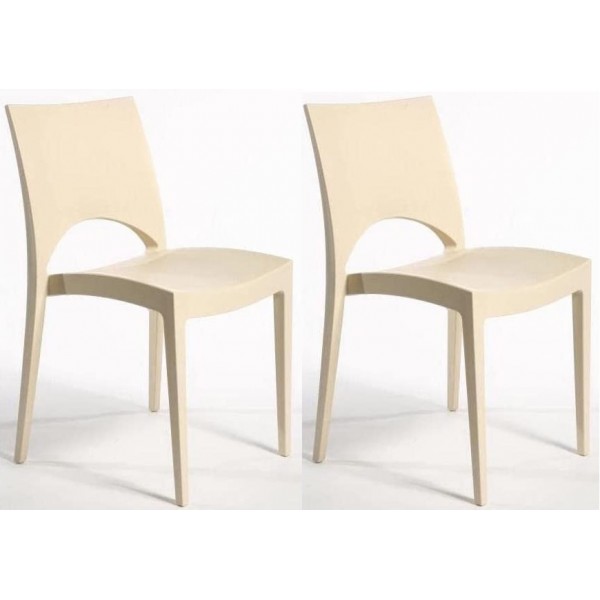 GLOUPIE Set 2 Sedie Utah In...