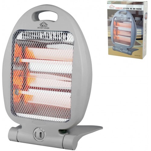 Stufe elettriche Dcg sa9112 stufa elettrica alogena 400w/800w